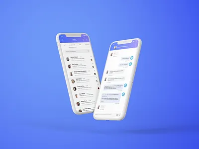 Social Media Marketing App UI Design `social app app blogger branding chatbot clean ui design design concept illustration inbox minimal support typography ui uidesign ux uxdesign web