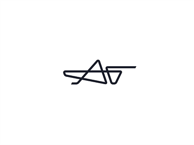 Grasshopper | GAFANHOTTO POST logo animal antenna branding clean cricket delicate design geometry grasshopper icon illustration insect jump line lineart logo mark minimal minimalist prosperity