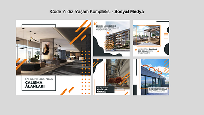 Code Yıldız Yaşam Kompleksi corporate branding design social media social media banner