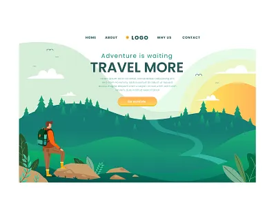 Travel app art branding design digital icon illustration illustrator ui web
