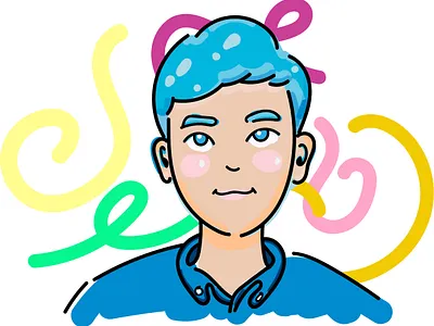 Boy Illustration adobe illustrator boy childhood children design digital drawing illustration illustrator landscape vector vector illustration