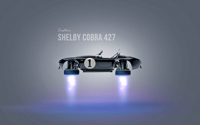 shelby cobra 427 Custom automobile automotive design car custom digital art ford photoshop
