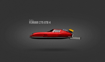 ferrari 275 gtb 4 custome automobile automotive design car custom design digital art ferrari modification photoshop