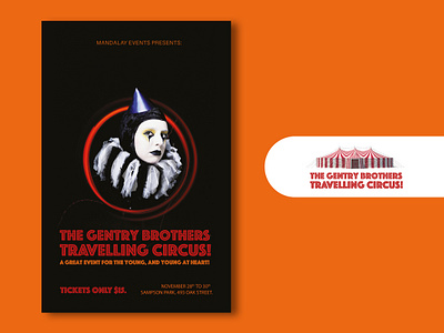 Travelling Circus V1 2020 adobe canada circus creativity dark design event events illustrator imadhadad montreal netflix new photoshop poster poster art summer travel ui