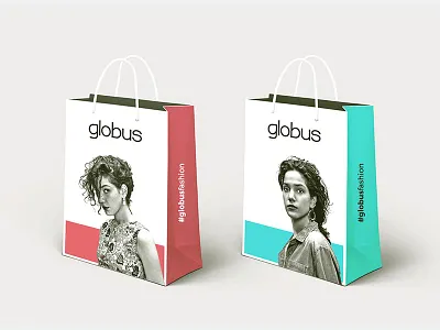 Shopping Bag Visuals mockup print design shopping bag