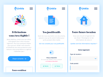 Unkle mobile layout guarantor mobile mobile ui mockup product design web design xd