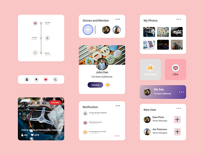 Card UI Kits app dailyui dailyuichallange dailyuichallenge design ui ui component uichallange uichallenge uikit uiux userexperience userinterface ux web