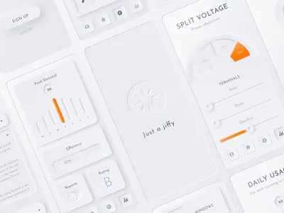 Neumorphic Soft UI Kit adobe adobe photoshop adobexd design design app interface design minimal mobile design neumorphic neumorphic ui soft ui ui ui design ui kit uiux ux ux design web design