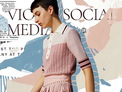 Violin 2.0 Social Media Kit article blog facebook fashion instagram ivent lifestyle magazine model news poster social media style template trend web