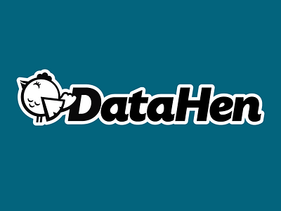 Datahen branding chicken data egg hen identity logo waterloo