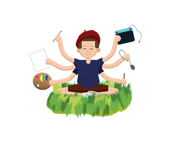 Artist-Designer adobe illustrator ai art artist character illustration vector vector art