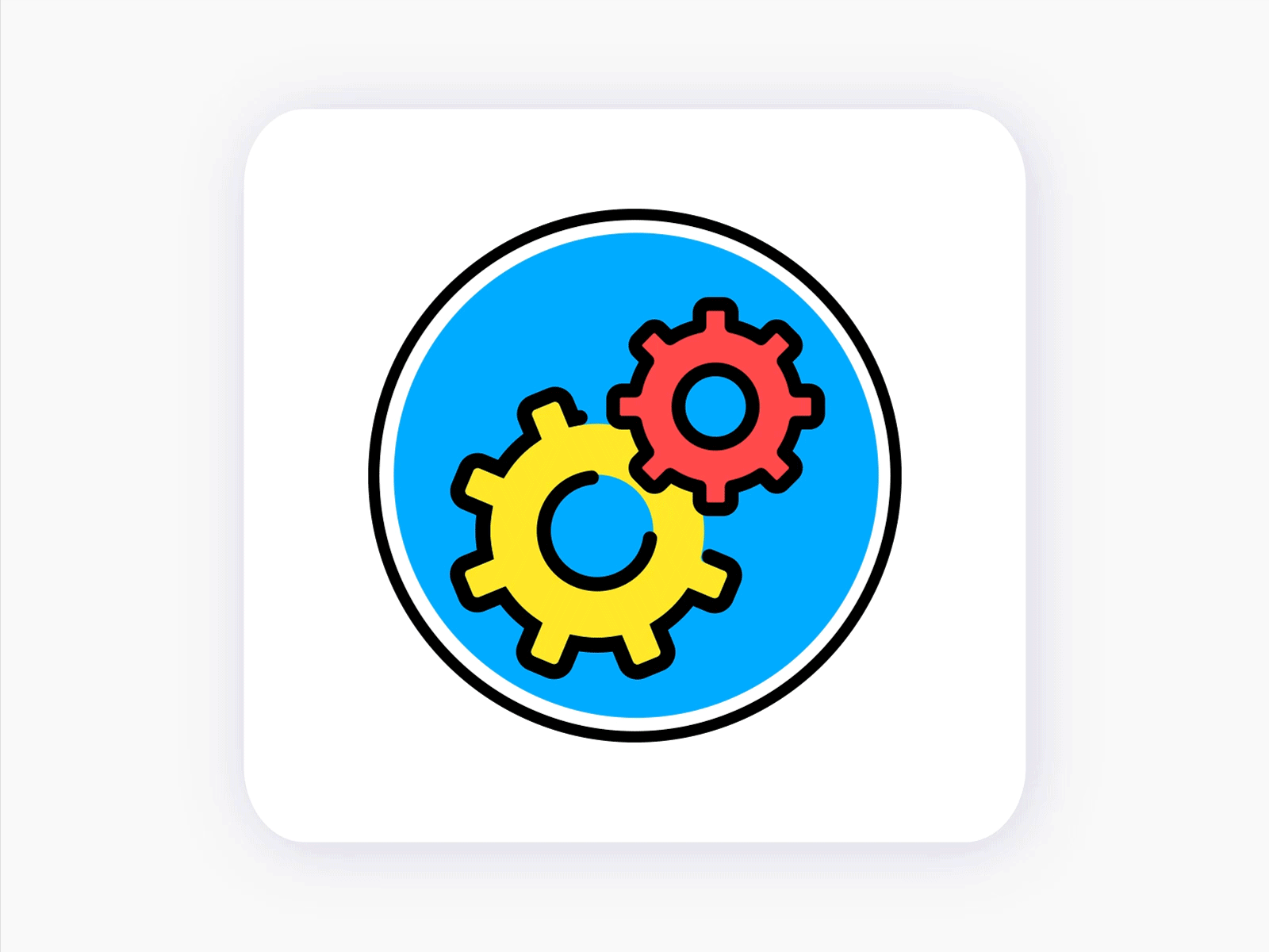 Gear loading motion app blue check design designer dribbble gear interface loading loading animation lottie motion motion design shot ui ui ux ui design uiux ux