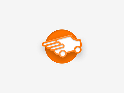 OptimalTrans Logo 3d branding car design express expresslogo graphic design identity illustration logo logo design logodesign logopron logotype mark neomorphic neomorphism transport truck vehicle