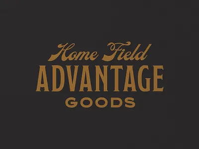 HFA Goods 002 branding design heritage logo mark typography vintage wordmark