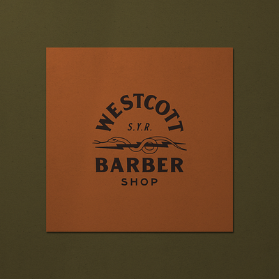 Westcott Barber 002 customtypography design graphic illustration logo mark type typography