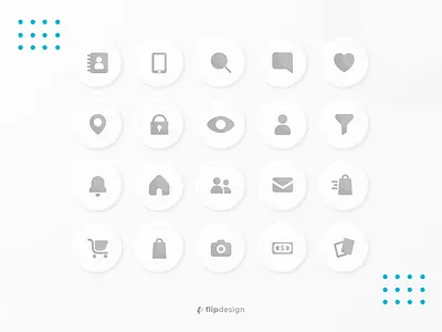 basic icon for marketplace branding design flat gradient gradient color icon iconset identity illustration logo marketplace neumorphic neumorpism ui ux vector