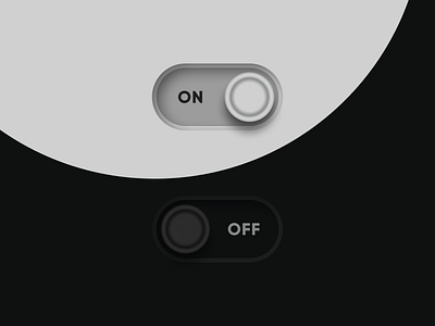 Daily UI #015 app dailyui interface on off switch ui uiux web