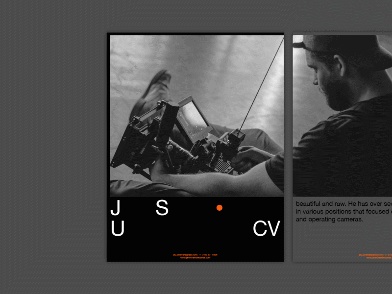 JSU Cinema Branding art direction brand identity branding cinematography cv design logo logo design photography typography visual identity