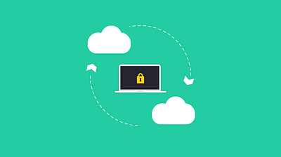 continuous data protection brand cdp cloud computer continuous data protection data desktop flat green guard harddrive protection save security tech time white yellow