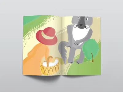 Children illustration "Red riding hood" animal brush character character design characterdesign characters children book illustration childrens childrens book childrens illustration hand drawn illustraion illustration illustration art illustrations vector vector art vector illustration vectorart vectors