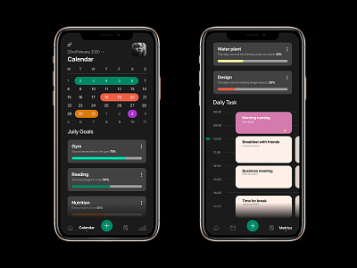 Calendar mobile app branding design icon illustration logo notifiactions typography ui ux