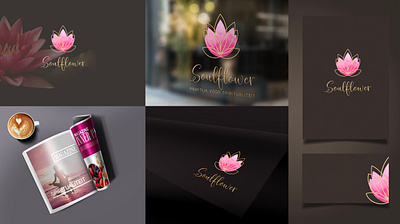 Logo design for Client branding design icon logo logo design lotus flower spirituality