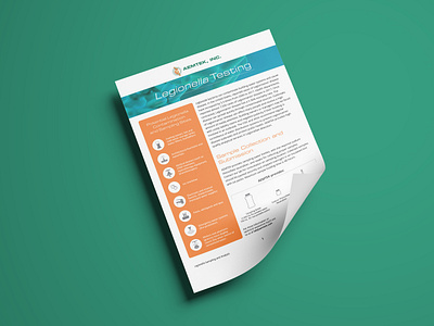 AEMTEK Flyer design branding flyer design iconography