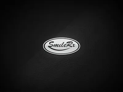 Smile RX beautiful branding design logo simple smile symbol vector