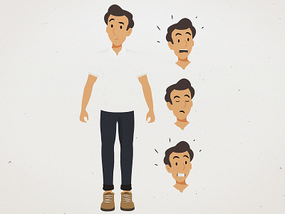 Character animation animation 2d character design illustration vector