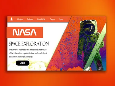 NASA design graphicdesign ux uxdesign web webdesign