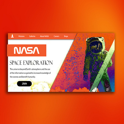 NASA design graphicdesign ux uxdesign web webdesign