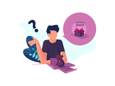 How to packaging ? character design flat flatdesign illustration ui uiux ux vector web