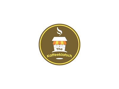 The Kaffeeklatsch Branding branding coffee coffeeshop design illustration illustrator logo logo design logotype vector