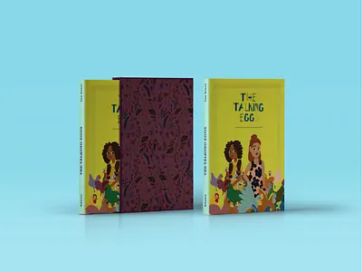The Talking Eggs book cover book illustration character design illustration
