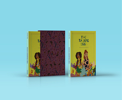The Talking Eggs book cover book illustration character design illustration