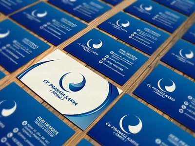 CV. PRANATA KARYA brand branding bussines card design designs illustration indonesia logo ui vector