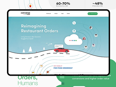 ConvereNow 2020 conversenow homepage ui uiux website