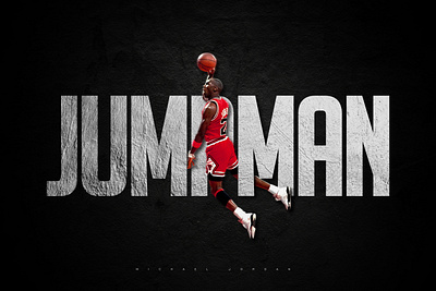 Michael Air Jordan air jordan basketball chicago chicago bulls design illustrator jordan jumpman michael jordan nba typography usa