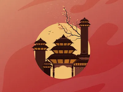 Nepali Heritage adobe adobe illustration branding colors design graphic graphic art graphicdesigner illustration nepal nepali