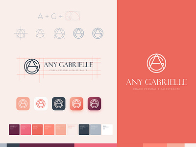 Any Gabrielle Monogram Logo brand brand design brand identity branding creative logo design graphic design identity branding logo logo design logodesign logotype minimal monogram monogram design monogram letter mark monogram logo