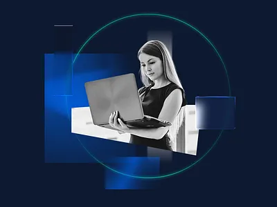 Composition 005 — Manager blue c4d design graphic illustration minimal photoshop redshift render simple