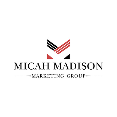 Logo design for Micah Madison Marketing Group brand identity branding branding design design group illustration logo logo design logodesign logos logotype marketing modern vector