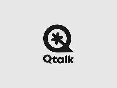 Identity for QTalk branding design icon icons logo logomark mockup monogram queer ui ux