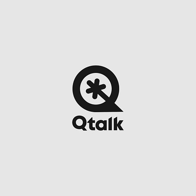 Identity for QTalk branding design icon icons logo logomark mockup monogram queer ui ux