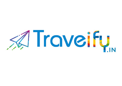 a logo for a Traveify branding design flat illustration logo logo 2d travel vector vector art website