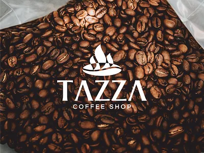 Tazza Coffee Shop branding clothing coffee coffee cup coffeeshop design icon illustration logo monogram typography ui