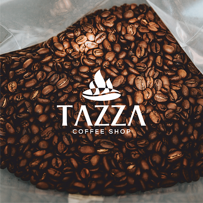 Tazza Coffee Shop branding clothing coffee coffee cup coffeeshop design icon illustration logo monogram typography ui