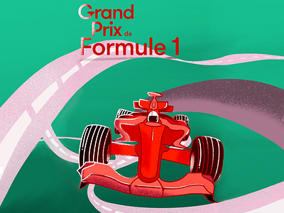 Grand Prix deFormule 1 illustraion