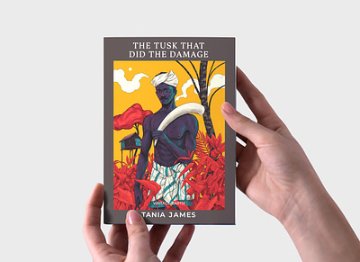 The Tusk That Did the Damage art bookcover design illustration portrait sajid