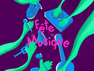 Fête de la Musique illustraion